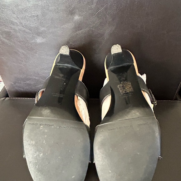 Circa Joan & David. Black leather mule. US 8.5 (actually size 9 but fits small) - Picture 5 of 7